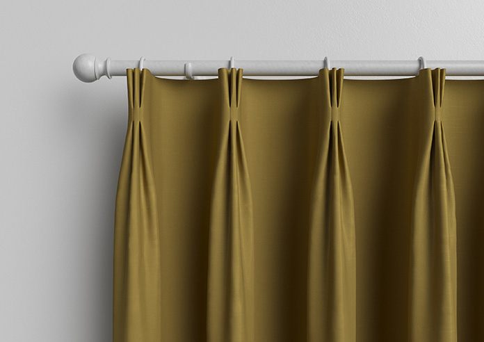 Kyoto Faux Silk, Gold - Made to Measure Curtains - Image 11
